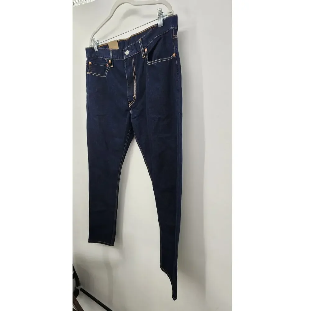 New NWT Levi's‎ 512 Slim Taper Eco Ease Size 36 X 32 Dark Wash